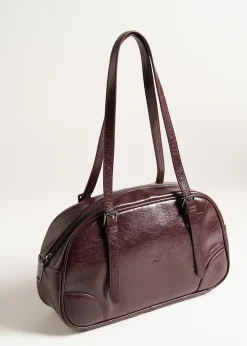 Bauletto Bagary effetto stropicciato