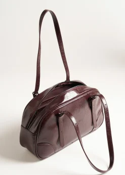 Bauletto Bagary effetto stropicciato