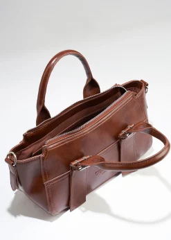 Bauletto Bayr effetto stropicciato