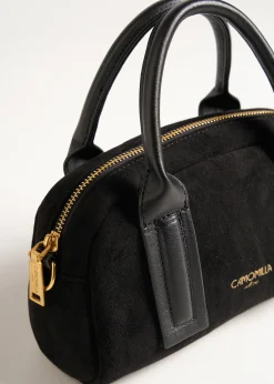 Borsa Blair a bauletto in ecocamoscio