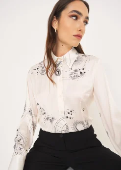 Camicia Alessia stampa zodiaco