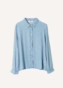 Camicia Carioka in cotone e lino