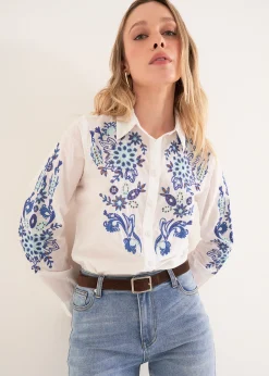 Camicia Carolyn in cotone