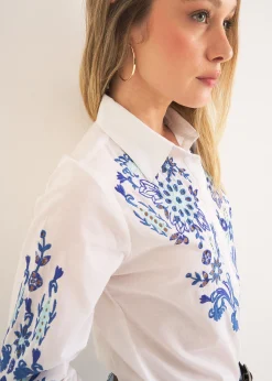 Camicia Carolyn in cotone