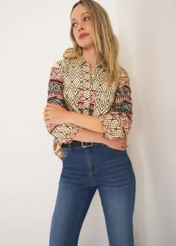 Camicia Cruise etnica