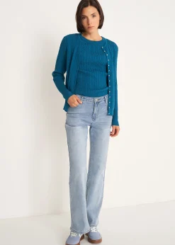 Cardigan Carry con bottoni Swarovski