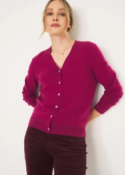 Cardigan Clooney in lana e cashmere