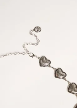 Cintura Clare catena cuori