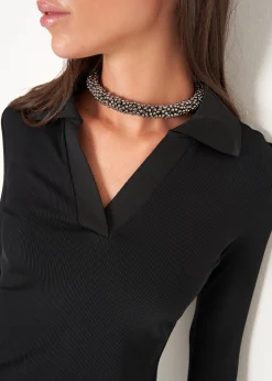 Collana Glory choker microsfere