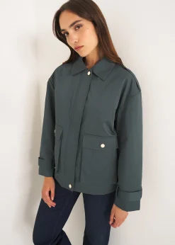 Giubbino Gary con zip nascosta