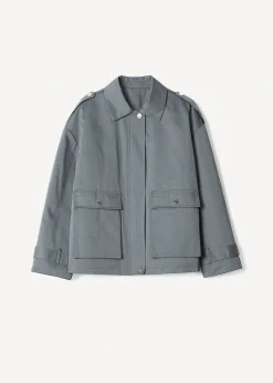 Giubbino Gary con zip nascosta