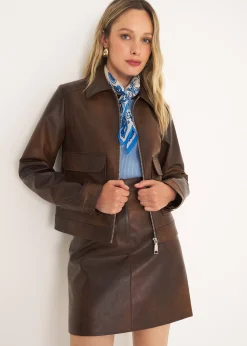 Giubbino Gracy in ecopelle