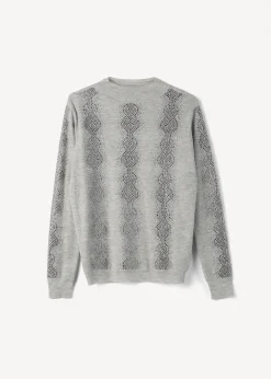 Maglia Margot mezzo collo con strass