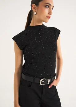 Maglia Martina con strass