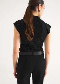 Maglia Martina con strass