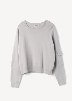 Maglia Monia con tasca sulla manica