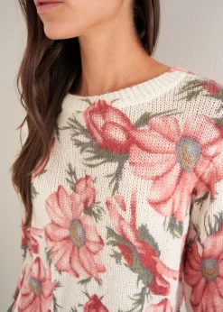 Maglia Monica con motivo floreale all over
