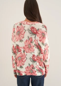 Maglia Monica con motivo floreale all over