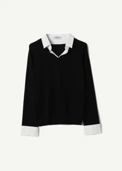 Maglia Myka con dettagli pois