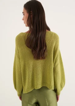 Maglione Mirta scollo a madonna