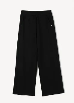 Pantaloni Pablo in maglia con perle