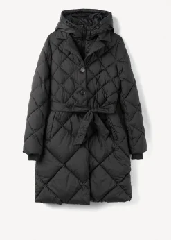 Piumino Pat trapuntato a rombi con gilet staccabil
