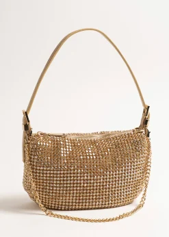 Pochette Barbara con cristalli
