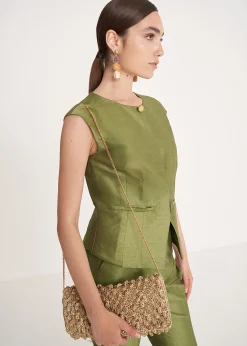 Pochette Basha lavorazione crochet