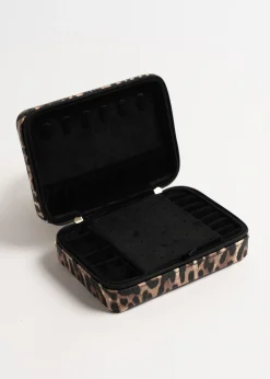 Portagioielli Baylie in ecopelle animalier