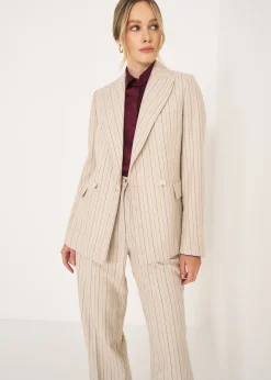 Tailleur Gessato a Doppio Petto
