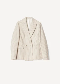 Tailleur Gessato a Doppio Petto
