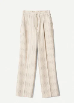 Tailleur Gessato a Doppio Petto
