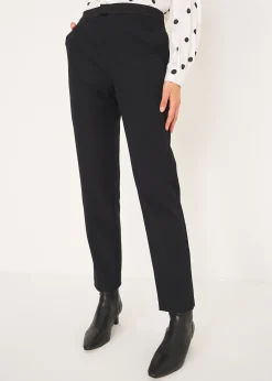 Tailleur Smoking con Rever in Satin