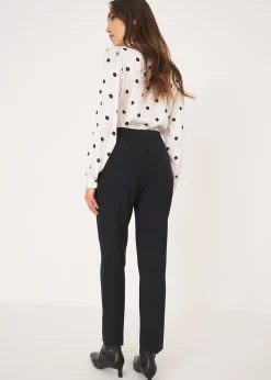 Tailleur Smoking con Rever in Satin